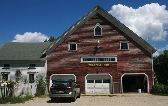 The barn